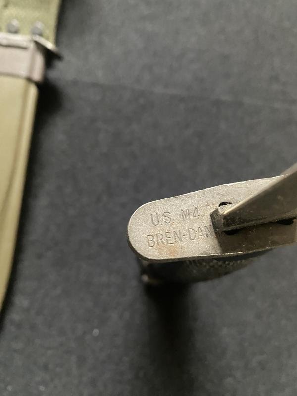 U.S. M1 CARBINE BAYONET WITH A M8A1 SCABBARD — image 4