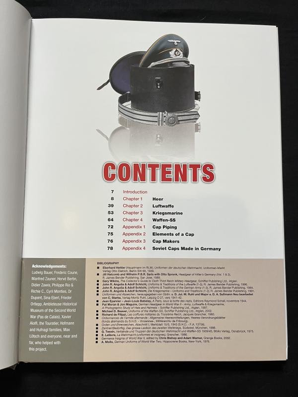 GERMAN VISOR CAPS OF THE SECOND WORLD WAR (HARD COVER) — image 2