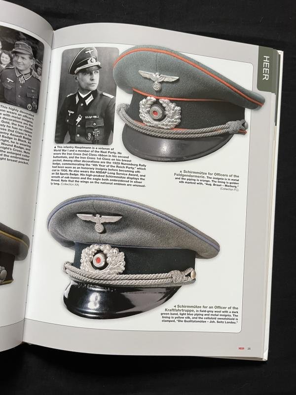GERMAN VISOR CAPS OF THE SECOND WORLD WAR (HARD COVER) — image 3