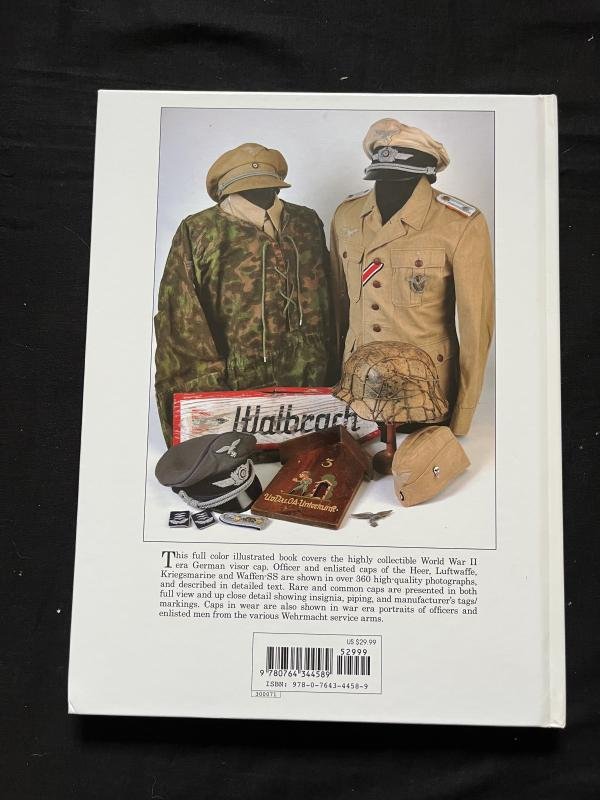 GERMAN VISOR CAPS OF THE SECOND WORLD WAR (HARD COVER) — image 6