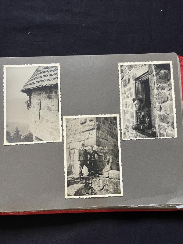 (Was £295) WW2 GERMAN LUFTWAFFE 1941-1945 PHOTO ALBUM BELONGING TO FLIEGER FRITZ BAUER — image 7