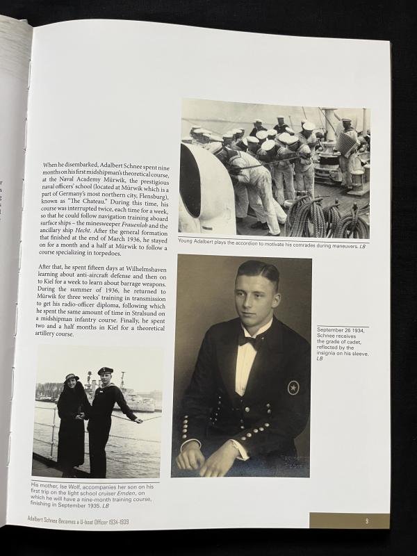 GERMAN U-BOAT ACE ADALBERT SCHNEE 'THE PATROLS OF U-201 IN WORLD WAR II (HARDCOVER) — image 2