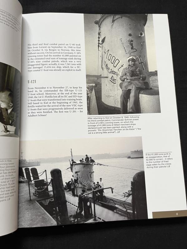 GERMAN U-BOAT ACE ADALBERT SCHNEE 'THE PATROLS OF U-201 IN WORLD WAR II (HARDCOVER) — image 4