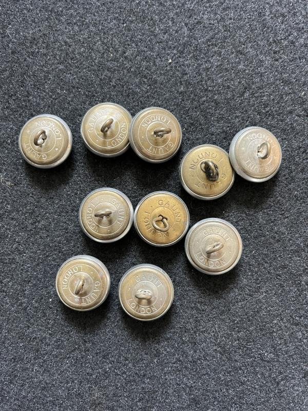10 X LONDON GAUNT BUTTONS — image 2