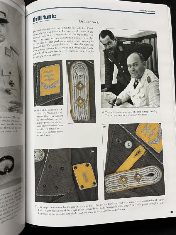 (Was £50) DEUTSCHE LUFTWAFFE 'UNIFORMS AND EQUIPMENT OF THE GERMAN AIRFORCE 1935-1945 (HARDCOVER) — image 5