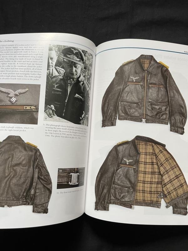 (Was £50) DEUTSCHE LUFTWAFFE 'UNIFORMS AND EQUIPMENT OF THE GERMAN AIRFORCE 1935-1945 (HARDCOVER) — image 8