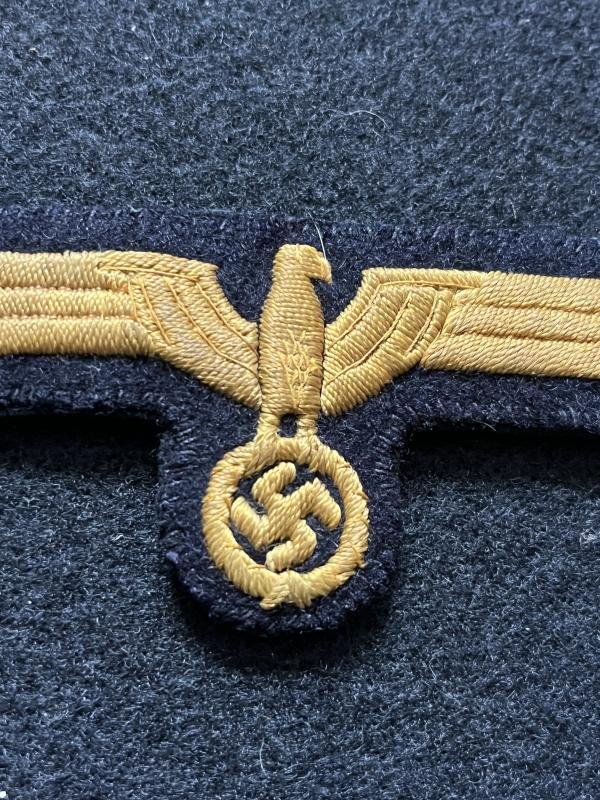 WW2 GERMAN KRIEGSMARINE EMBROIDERED BREAST EAGLE — image 2