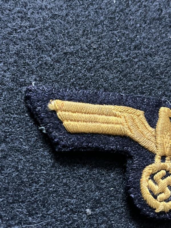 WW2 GERMAN KRIEGSMARINE EMBROIDERED BREAST EAGLE — image 3