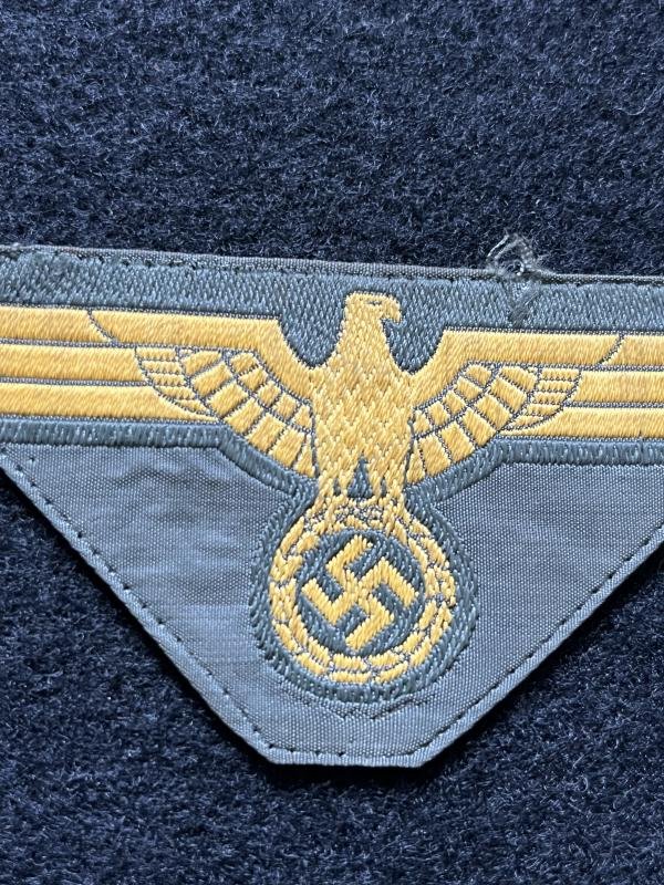 WW2 GERMAN KRIEGSMARINE COASTAL ARTILLERY BREAST EAGLE — image 2
