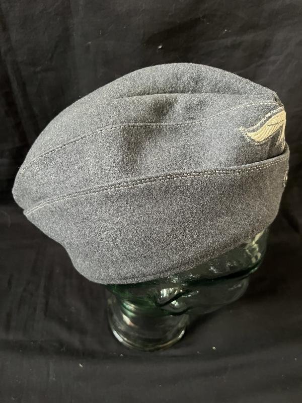 WW2 GERMAN LUFTWAFFE SIDE CAP WITH FACTORY INSIGNIA (RBNR) — image 5
