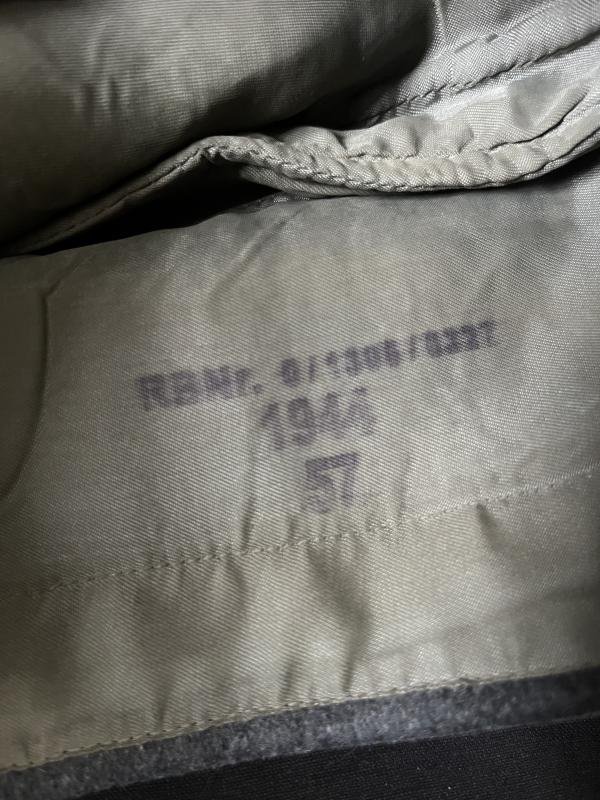 WW2 GERMAN LUFTWAFFE SIDE CAP WITH FACTORY INSIGNIA (RBNR) — image 7