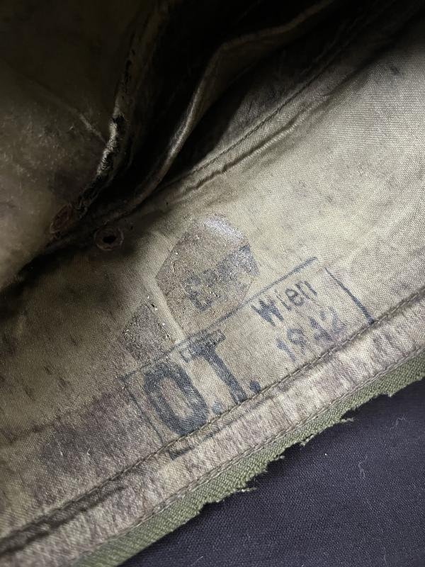 (Was £195) SALTY WW2 GERMAN TODT 'OT' POW SIDE CAP — image 6
