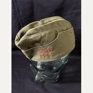 SALTY WW2 GERMAN TODT 'OT' POW SIDE CAP