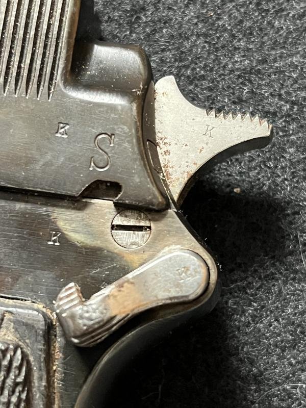 DEACTIVATED AUSTRO-HUNGARIAN 1915 DATED M12 PISTOL (UK DEACTIVATION) — image 7