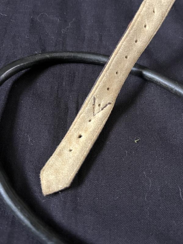 WW2 1939 DATED GERMAN LUFTWAFFE LKP S 101 PILOTS HELMET WITH EARLY THROAT MIC — image 4