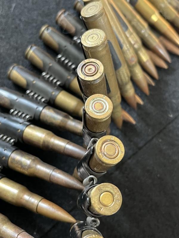 48 X 7.92 ON A WW2 GERMAN BELT AND STARTER TAB — image 8