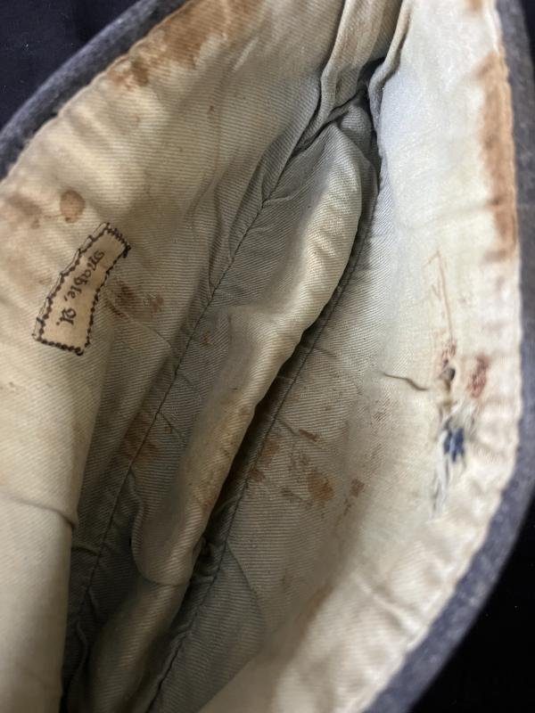 WW2 GERMAN LUFTWAFFE SIDE CAP (NAMED) — image 9