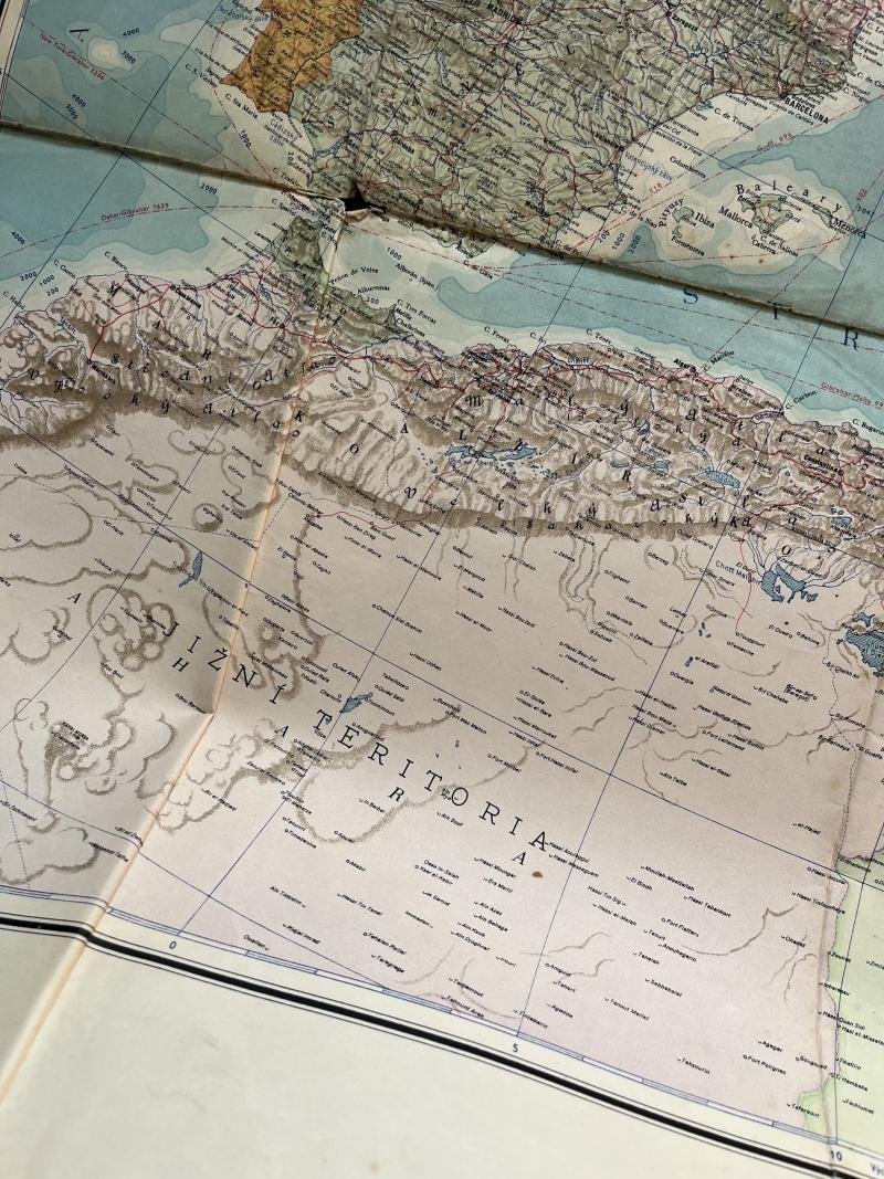 PRAHA 1944 DATED EVROPA 1:6,000.000 MAP — image 6