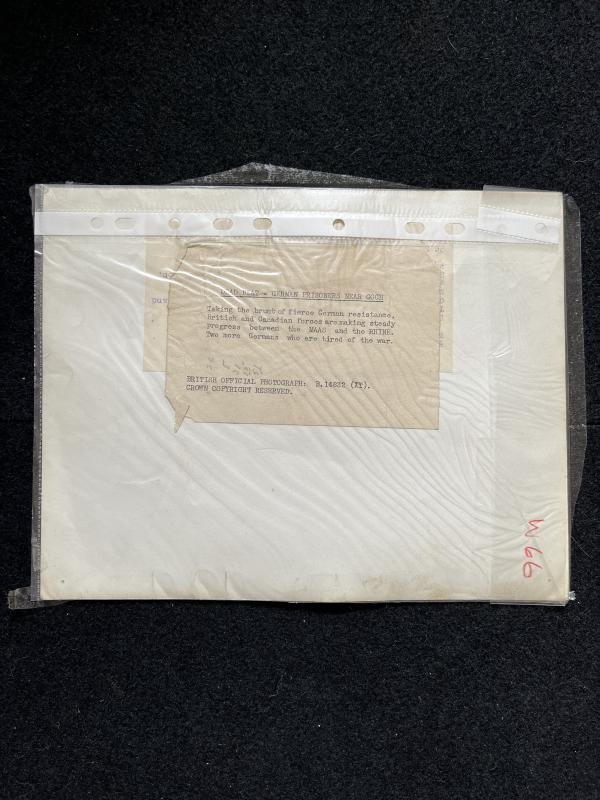 (was £10) PICTURE- DEAD BEAT-GERMAN PRISONERS NEAR GOCH — image 2