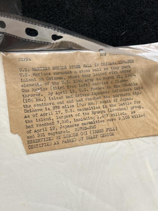 U.S. MARINES HURDLE STONE WALL IN OKINAWA ADVANCE — image 3