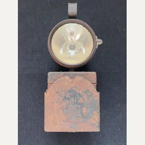 GERMAN DOMINIT RAILWAY LAMP