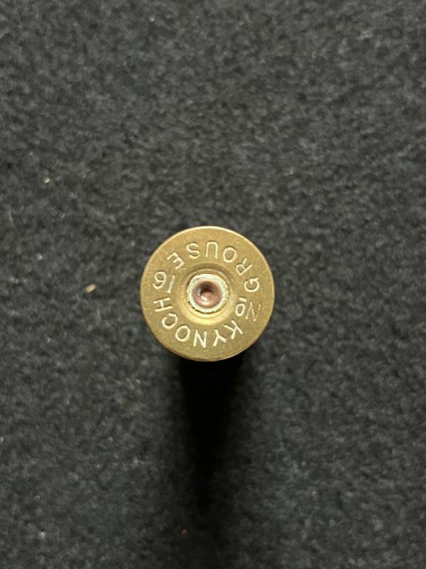 16 GAUGE KYNOCH GROUSE SHOT GUN SHELL CASE (INERT) — image 2