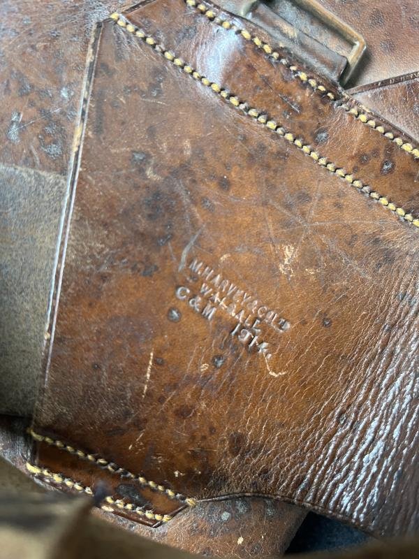 BRITISH SAM BROWNE BELT, HOLSTER AND FROG — image 3