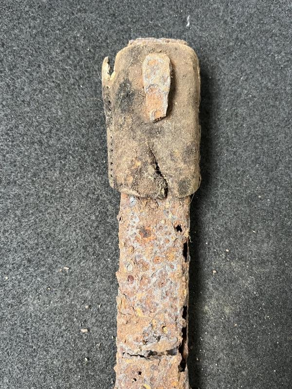 RELIC WW2 GERMAN K98 BAYONET SCABBARD — image 2