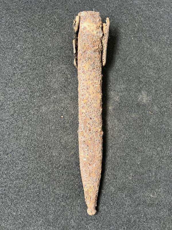 RELIC WW2 GERMAN K98 BAYONET SCABBARD — image 3