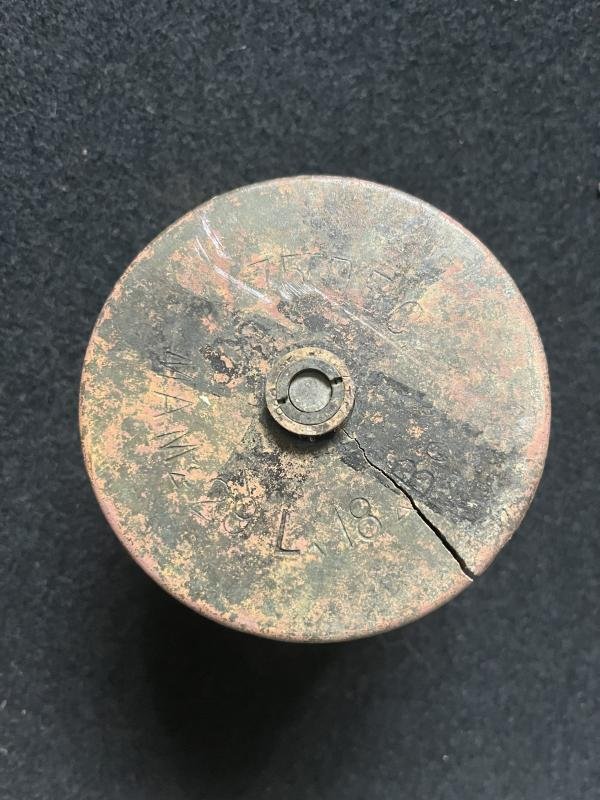 75MM TRENCH ART SHELL — image 3