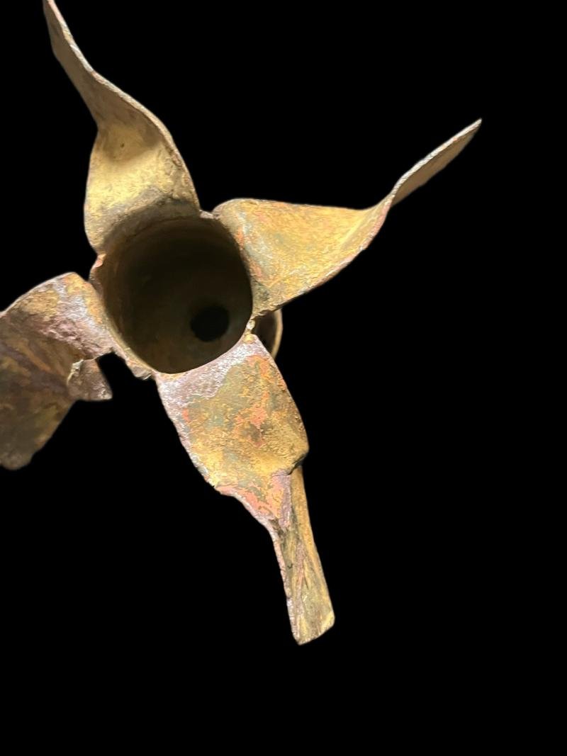 WW2 RUSSIAN TRENCH ART CANDLE HOLDER — image 3