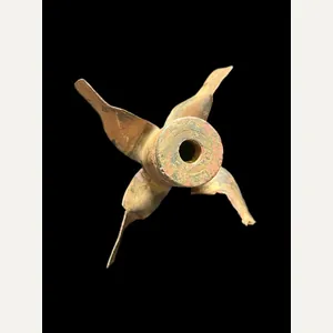 WW2 RUSSIAN TRENCH ART CANDLE HOLDER