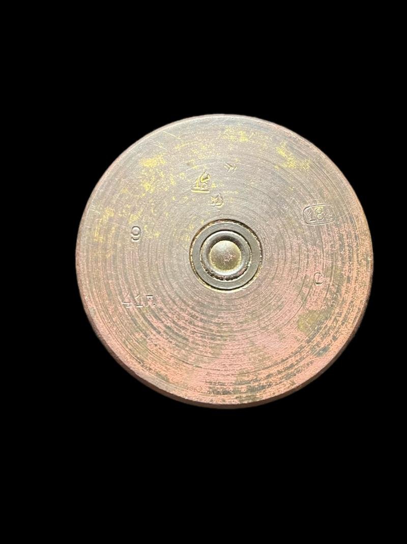 WW2 RUSSIAN SHELL BASE TRENCH ART — image 2