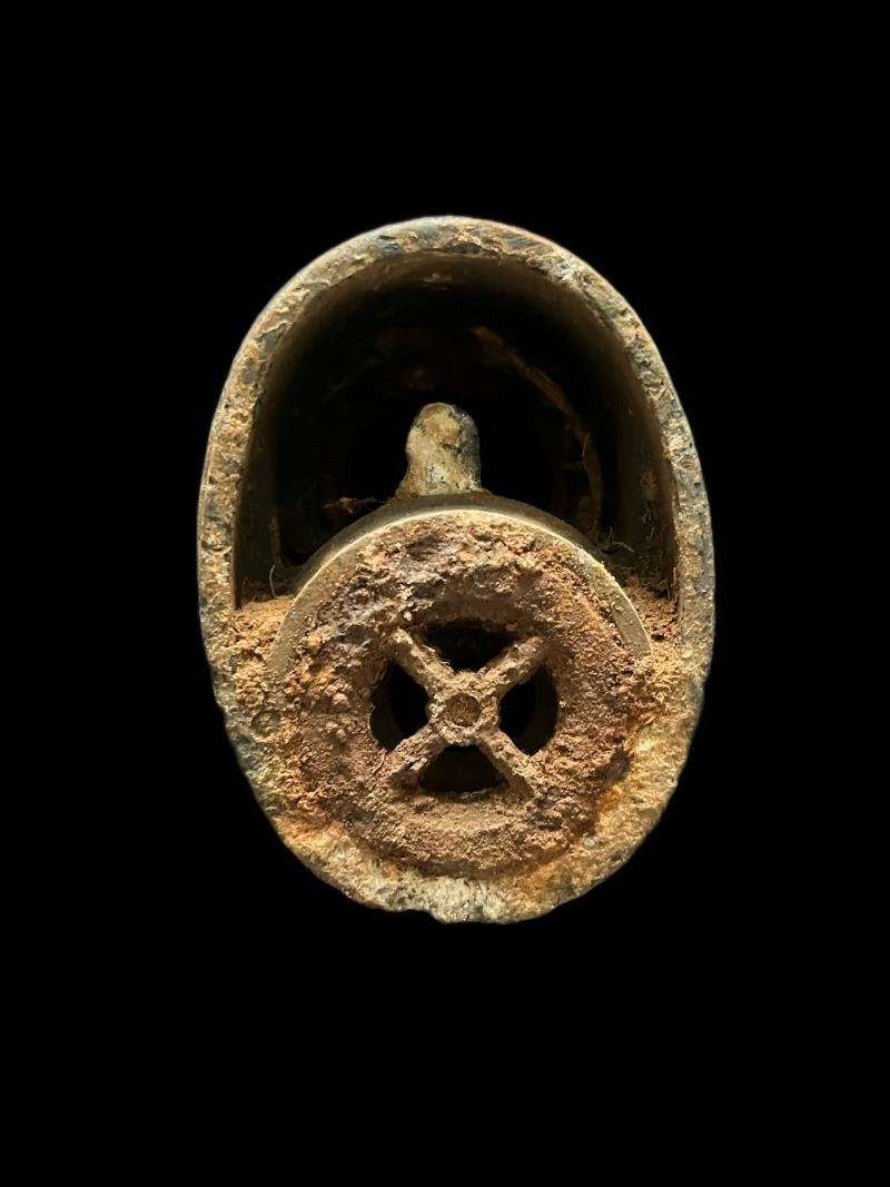 WW2 GERMAN GAS MASK NOSE (BLUE) — image 3