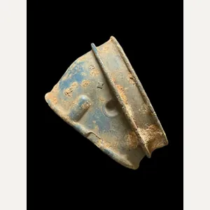 WW2 GERMAN GAS MASK NOSE (BLUE)