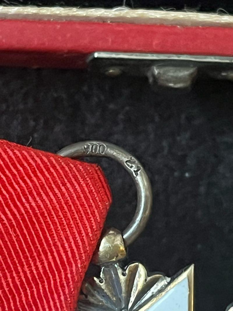 WW2 GERMAN ORDER OF THE GERMAN EAGLE, THIRD CLASS WITH SWORDS BY GODOT — image 6