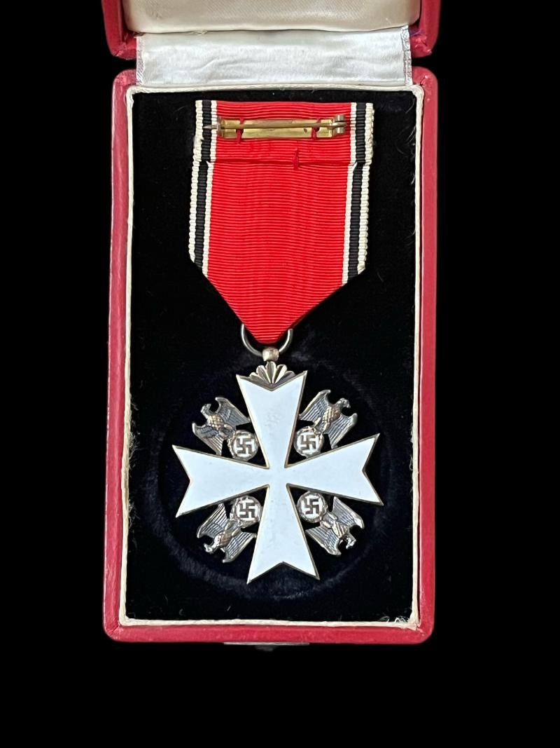 WW2 GERMAN ORDER OF THE GERMAN EAGLE, THIRD CLASS WITH SWORDS BY GODOT — image 7