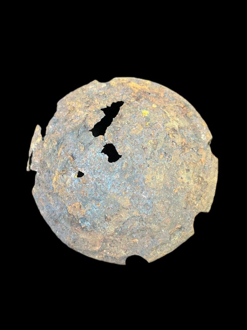 WW1 GERMAN TURTLE SHELL GRENADE — image 2