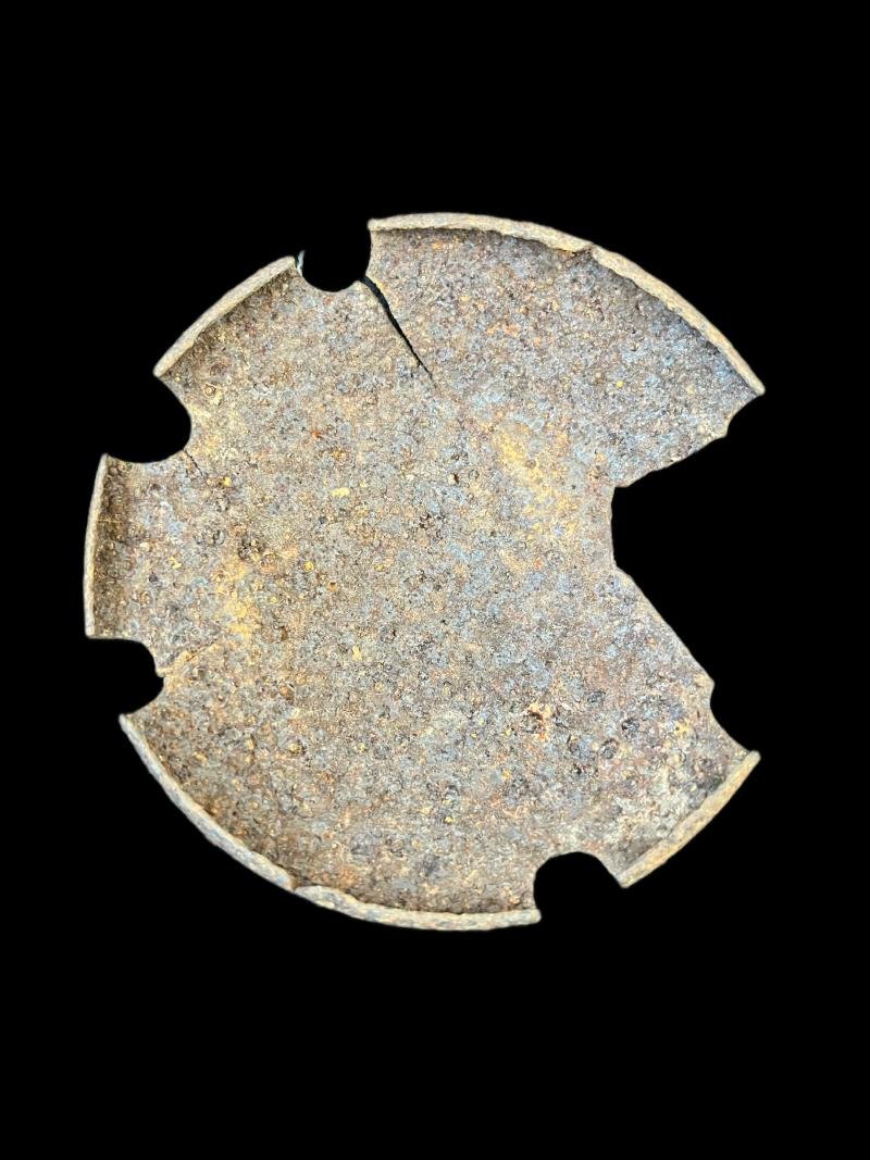 WW1 GERMAN TURTLE SHELL GRENADE (1 HALF) — image 2