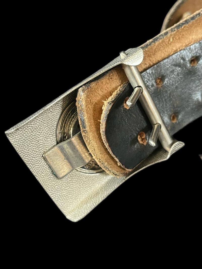 EAST GERMAN BELT AND BUCKLE — image 3