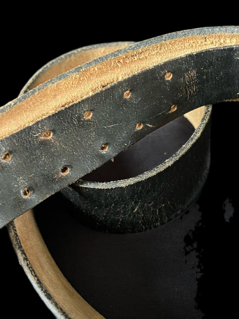 EAST GERMAN BELT AND BUCKLE — image 4