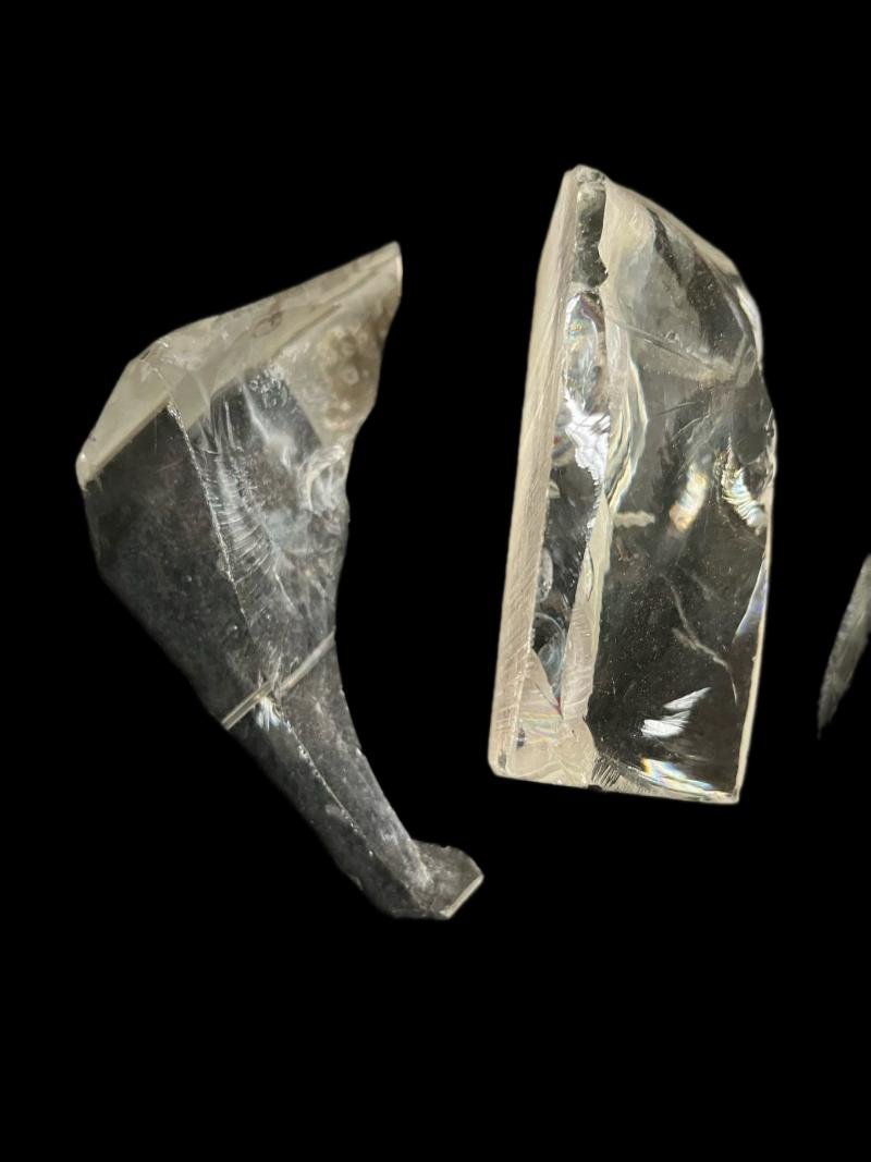 (Was £25) WW2 GERMAN PANZER TANK PERISCOPE GLASS PARTS — image 2