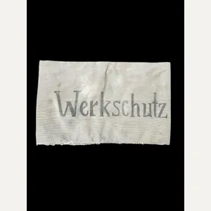 REPRODUCTION WW2 GERMAN WERKSCHUTZ ARMBAND