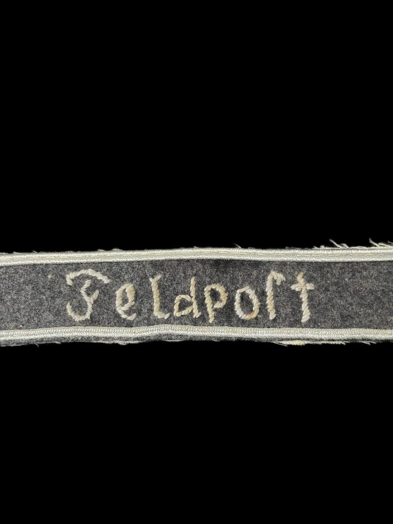 REPRODUCTION WW2 GERMAN FELDPOST CUFF TITLE — image 2