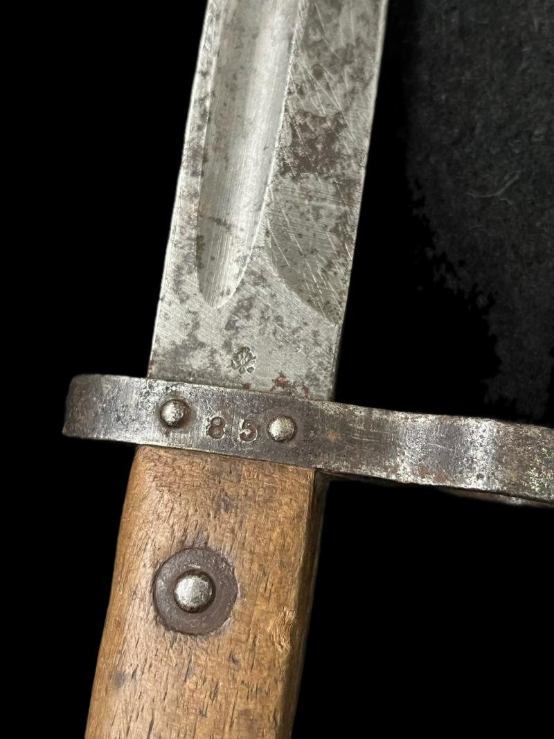AUSTRIAN STEYR M1895 MANNLINCHER BAYONET — image 4