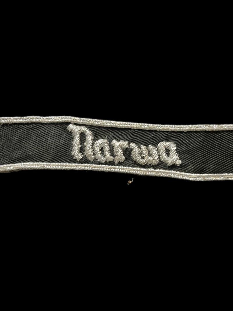 REPRODUCTION WW2 GERMAN NARWA CUFF TITLE — image 2