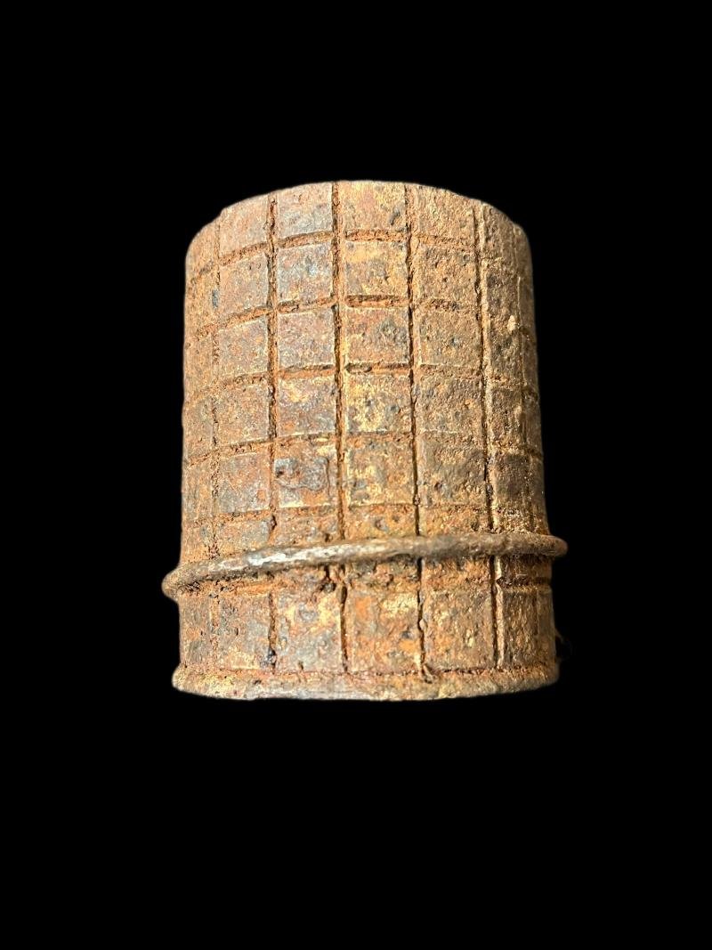 WW2 GERMAN M24/ M43 STICK GRENADE HEAD & FRAGMENTATION SLEEVE — image 2