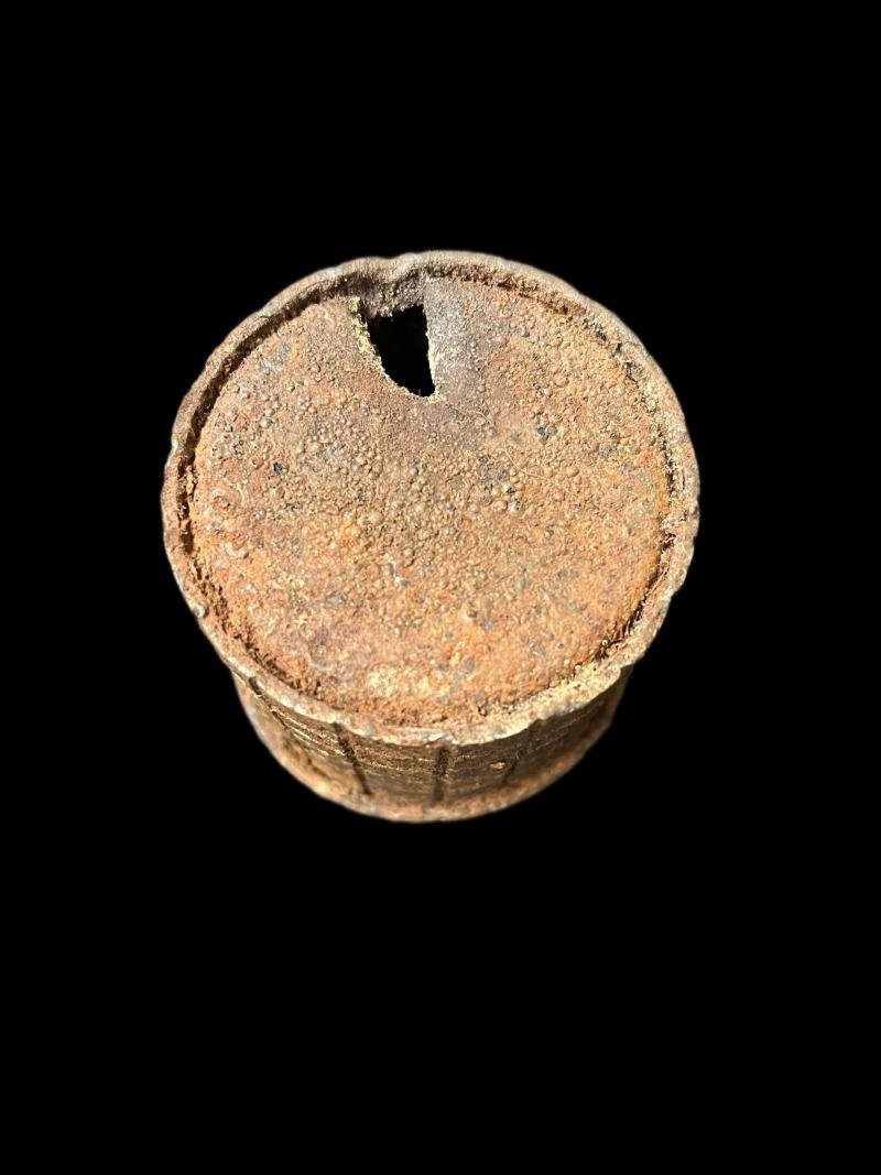 WW2 GERMAN M24/ M43 STICK GRENADE HEAD & FRAGMENTATION SLEEVE — image 3