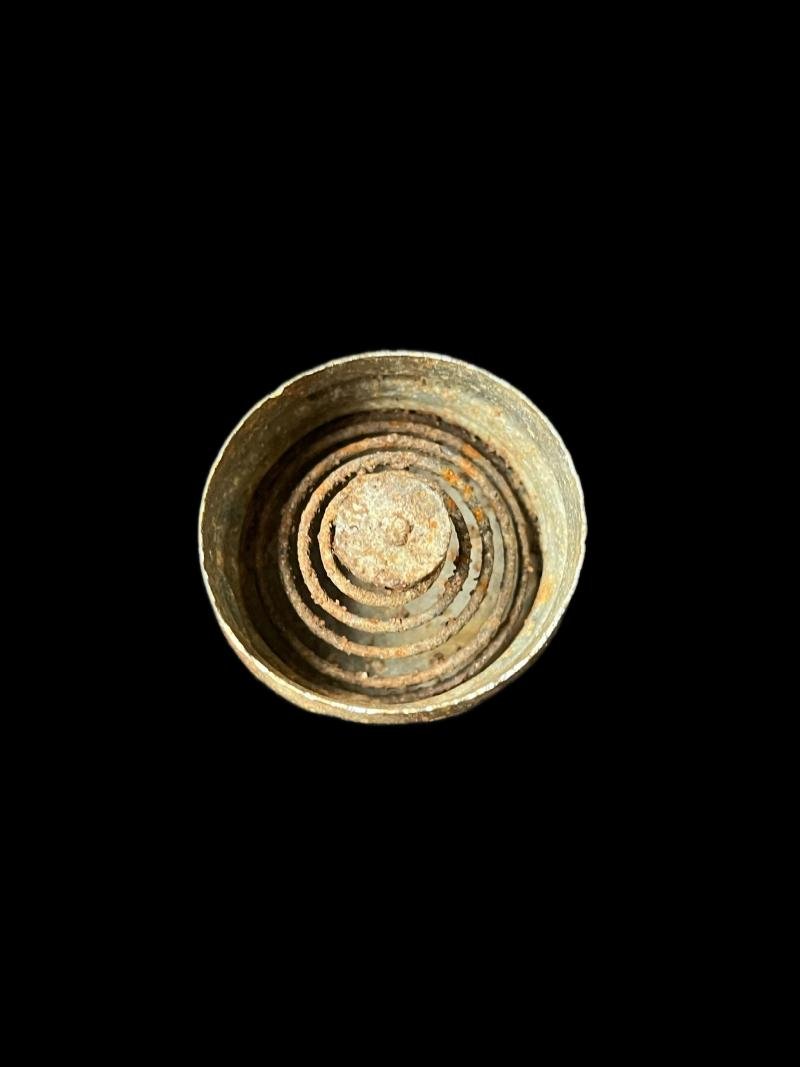 WW2 GERMAN M24/ M43 STICK GRENADE END CAP WITH SPRING — image 2