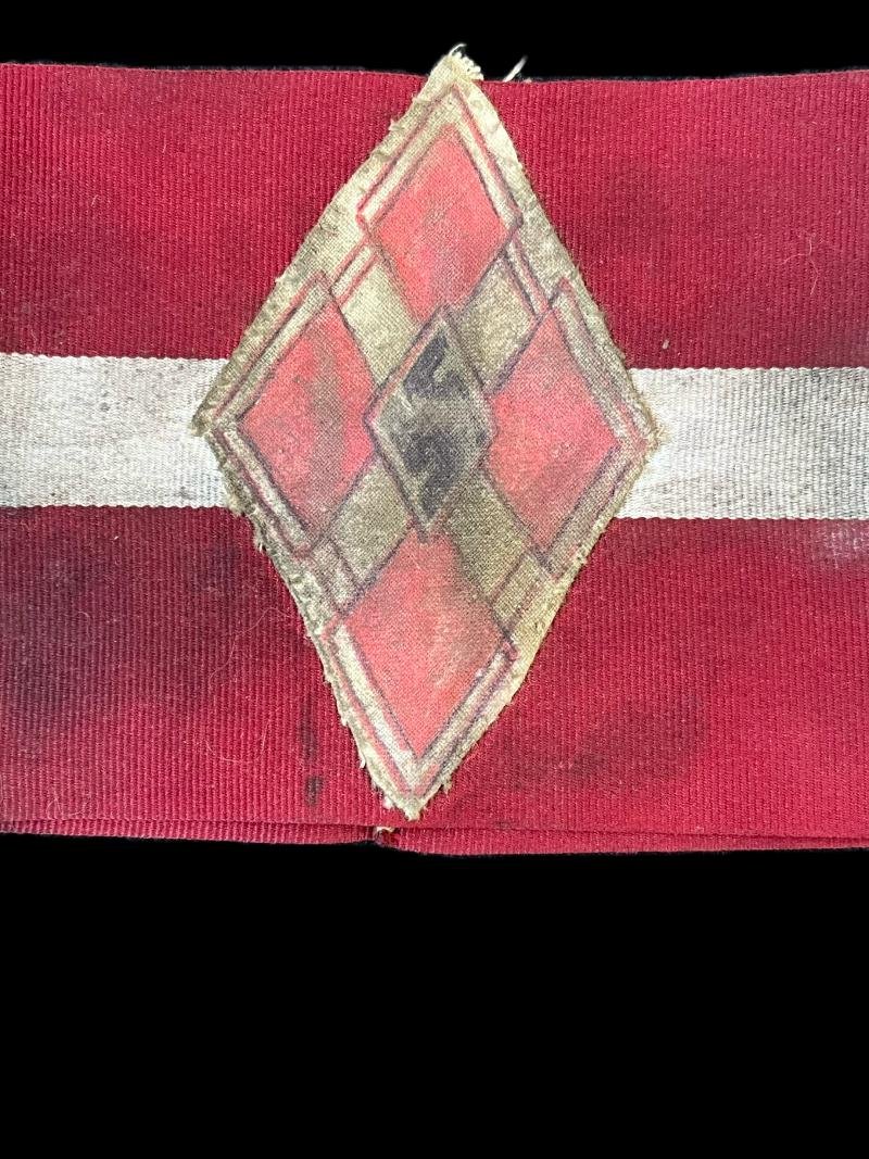 REPRODUCTION WW2 GERMAN HITLER YOUTH ARMBAND — image 2